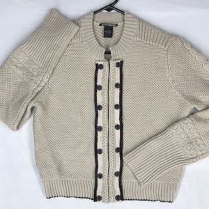 Lucky Brand 100% wool knit sweater EUC